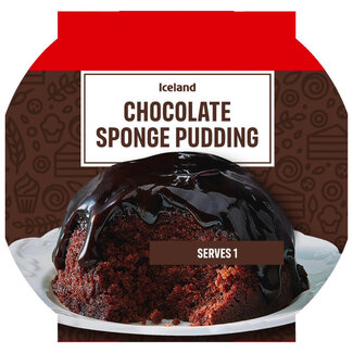 Iceland Chocolate Sponge Pudding 100g