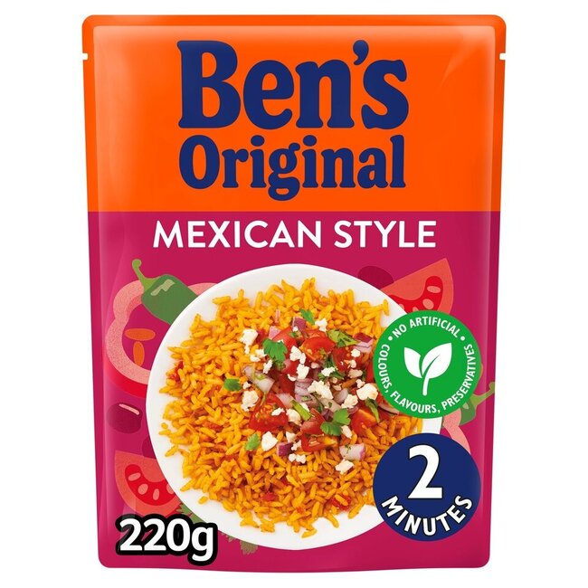 Mexican Style Microwave Rice 220g