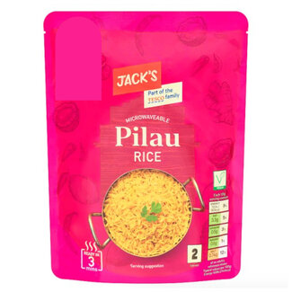 Jacks Microwaveable Pilau Rice 250g