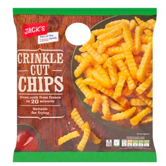 Jacks Crinkle Cut Chips 750g