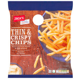 Jacks Thin & Crispy Chips 750g