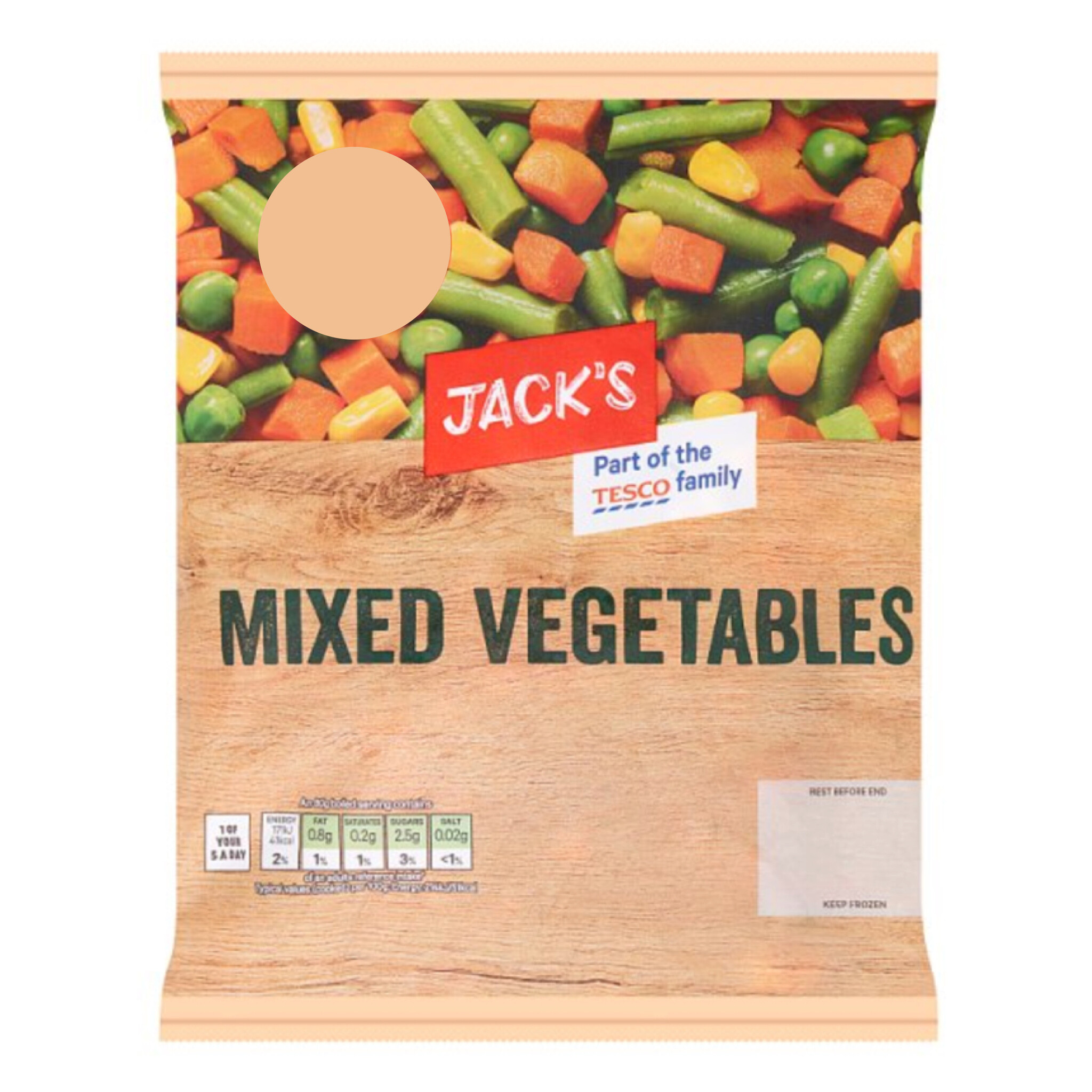 Jacks Mixed Vegetables 500g Russells British Store