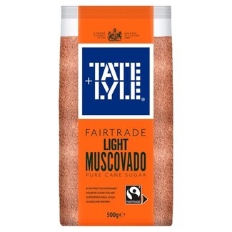 Tate & Lyle Light Muscovado Cane Sugar 500g
