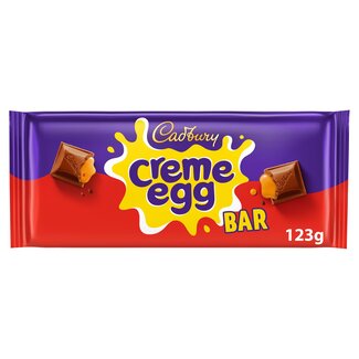 Cadburys Creme Egg Bar 123g