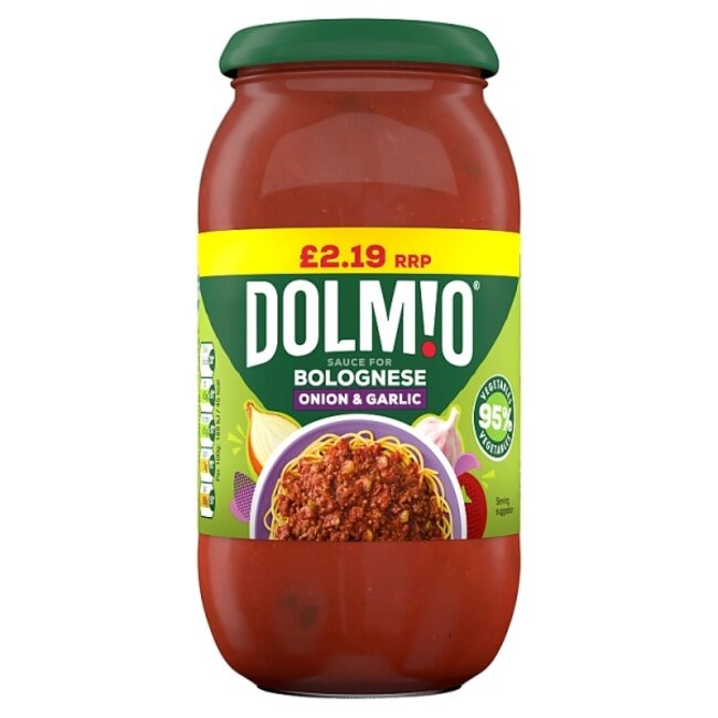 Bolognese Onion & Garlic Pasta Sauce 500g