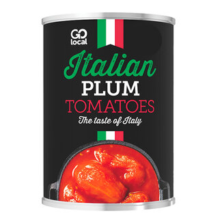 Go Local Italian Plum Tomatoes 400g