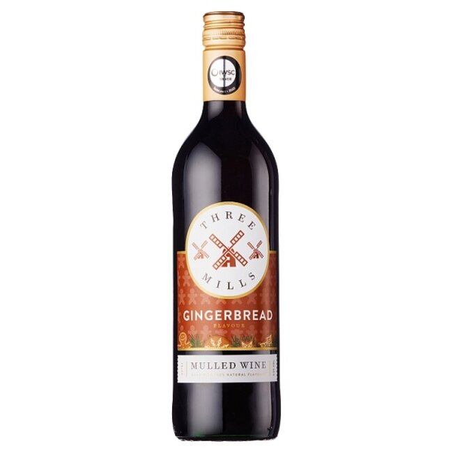 Three Mills Gingerbread Mulled Wine 75cl