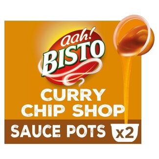 Bisto Chip Shop Curry Sauce Pots 2x90g