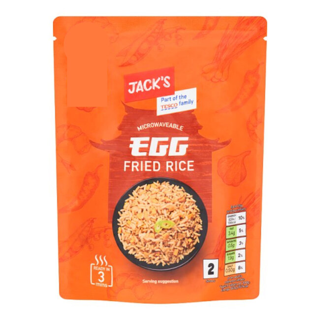 Microwaveable Egg Fried Rice 250g