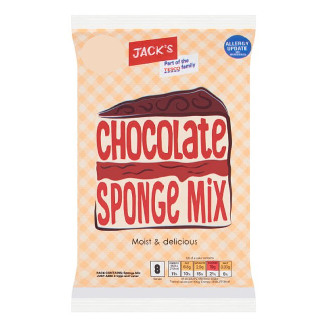 Chocolate Sponge Mix 400g