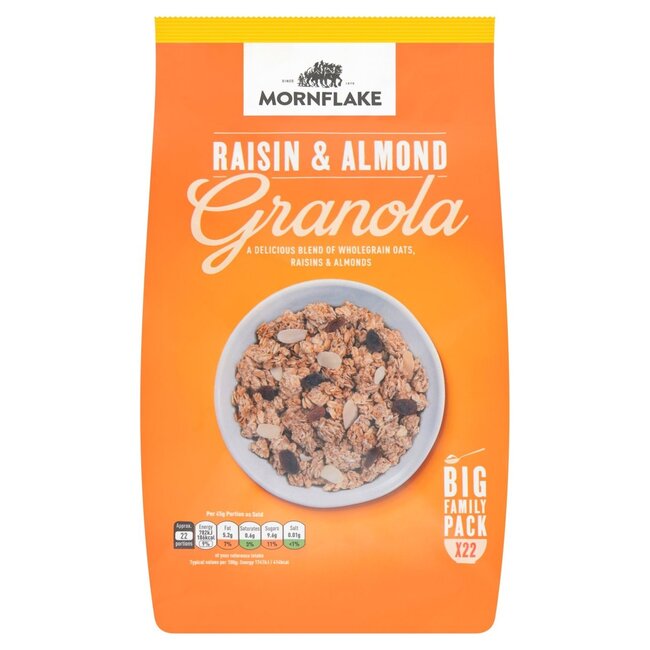 Raisin & Almond Granola Big Family Pack 1kg