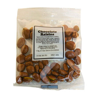 Value Sweets Chocolate Raisins 115g