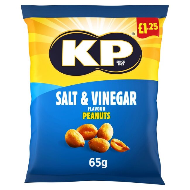 Salt & Vinegar Peanuts 65g