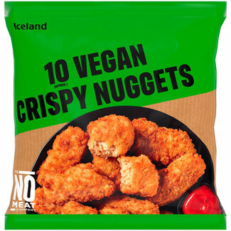 Iceland 10 Vegan Crispy Nuggets 200g