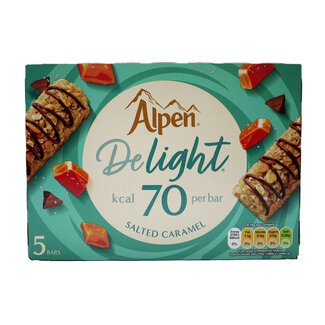 Alpen Delight Salted Caramel 5 Bars