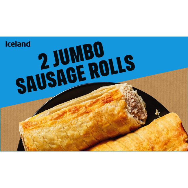 2 Jumbo Sausage Rolls 280g