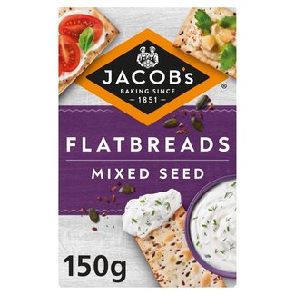 Jacobs Flatbreads Mixed Seed 150g