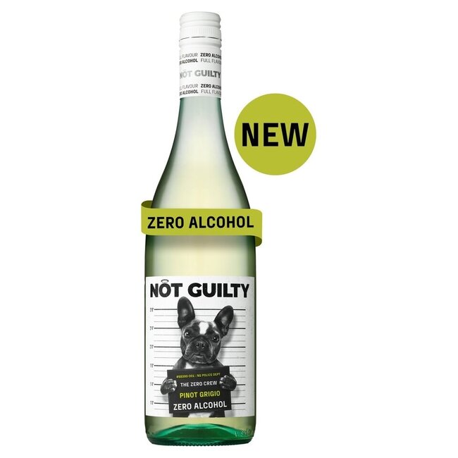 Not Guilty Pinot Grigio Zero Alcohol 75cl