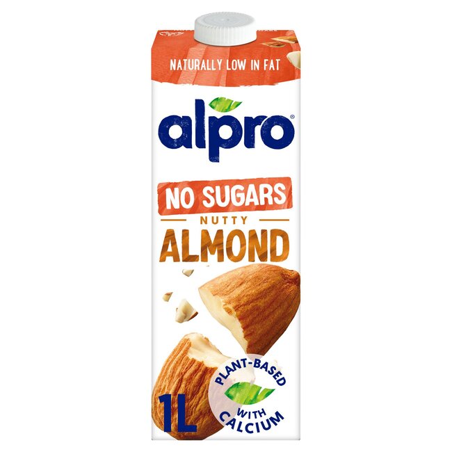 Alpro Almond Milk no Added Sugar 1L