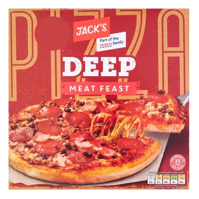 Deep Meat Feast Pizza 386g