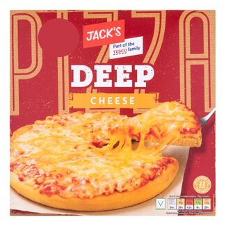 Jacks Deep Cheese Pizza 386g