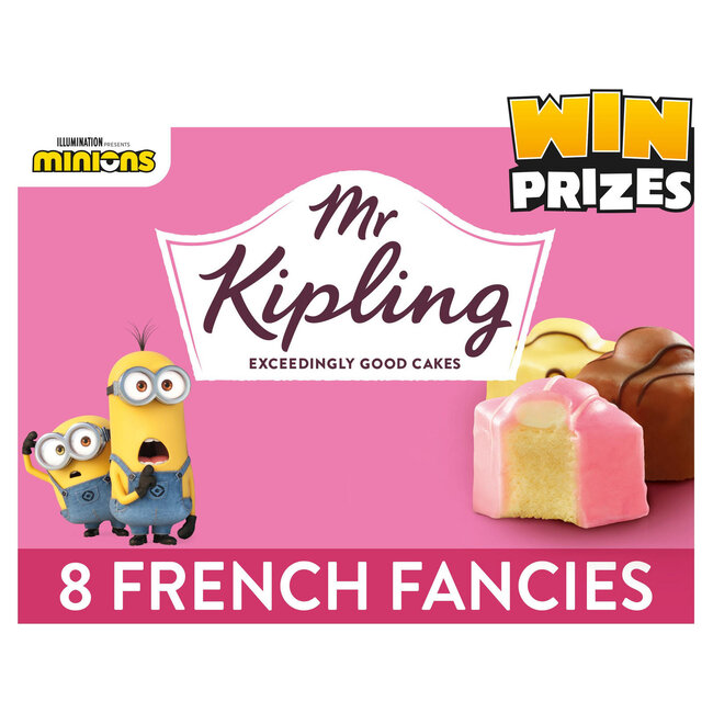 8 French Fancies Cakes