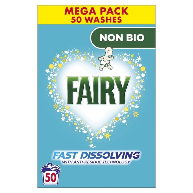 Non Bio Powder 50 Wash 3kg