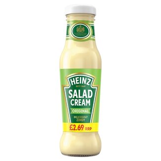 Heinz Salad Cream Glass Bottle 285g