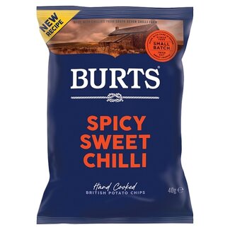 Burts Spicy Sweet Chilli Crisps 40g