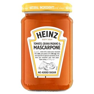 Heinz Pasta Sauce Tomato & Mascarpone 350g
