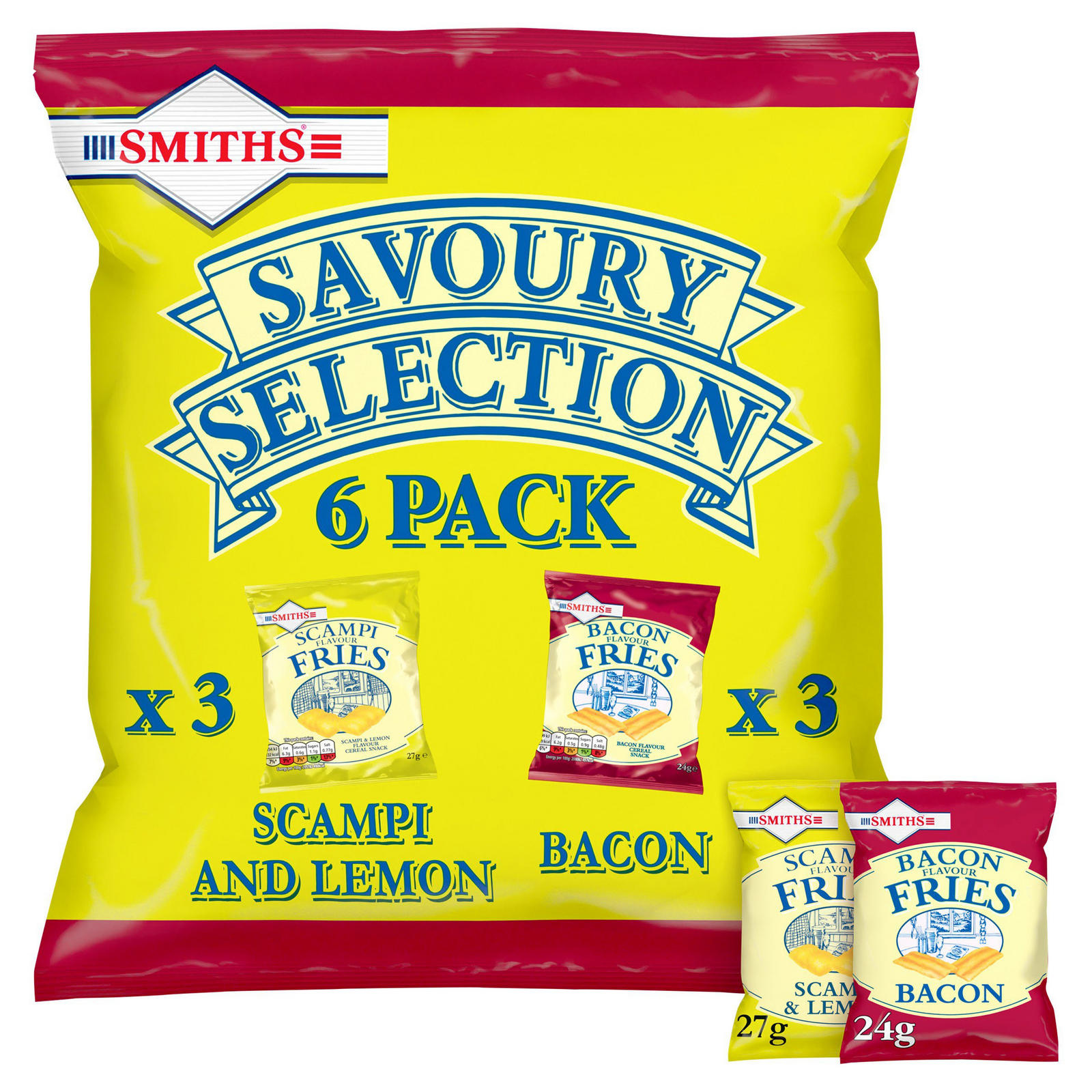 Buy Smiths Scampi Fries, Bacon Fries & Remember Cheese Moments | Snacks