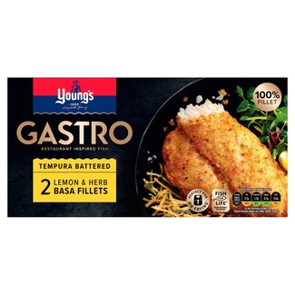 Youngs Gastro 2 Lemon & Herb Fillets 310g