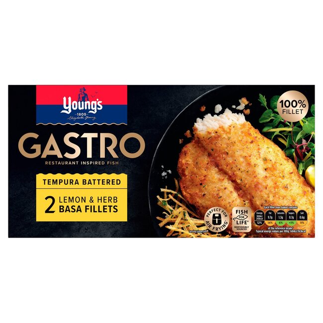 Gastro 2 Lemon & Herb Fillets 310g