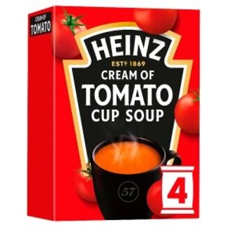 Heinz Cup Soup Cream of Tomato 4x22g