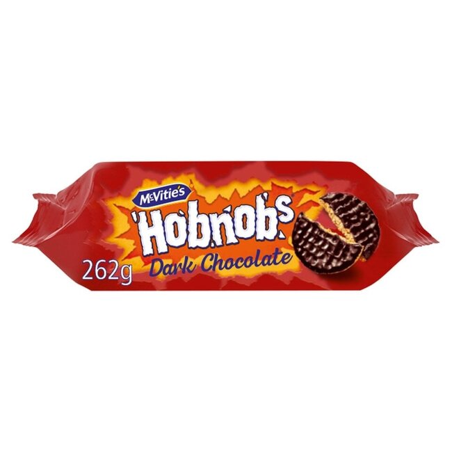 McVities Hobnobs Dark Choc 262g