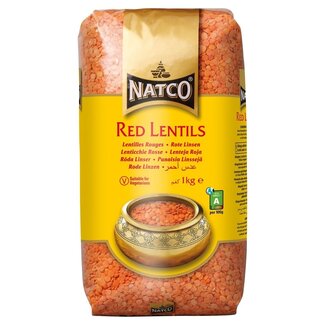 Natco Red Lentils 1kg