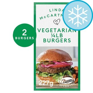 Linda McCartney 2 Vegetarian Burgers 227g