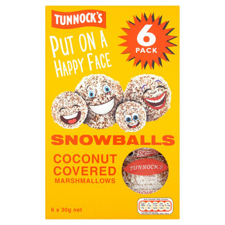 Tunnocks Marshmallow Snowballs x6