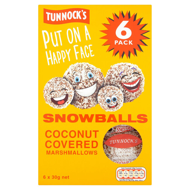 Marshmallow Snowballs x6