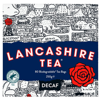 Lancashire Tea 80 Tea Bags Decaf