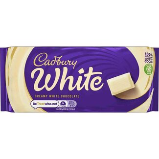 Cadburys White Chocolate Bar 90g