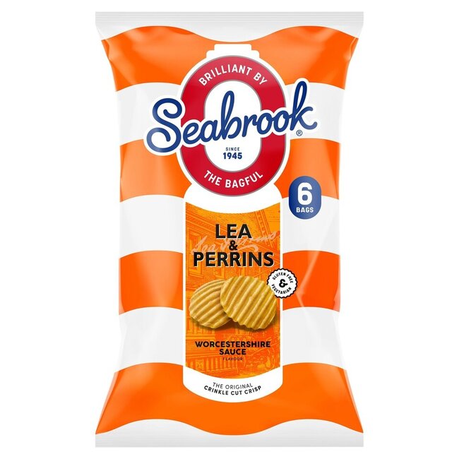 Lea & Perrins Crisps 6x25g