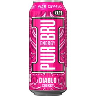 BARR Pwr-Bru Energy Diablo Cherry 500ml