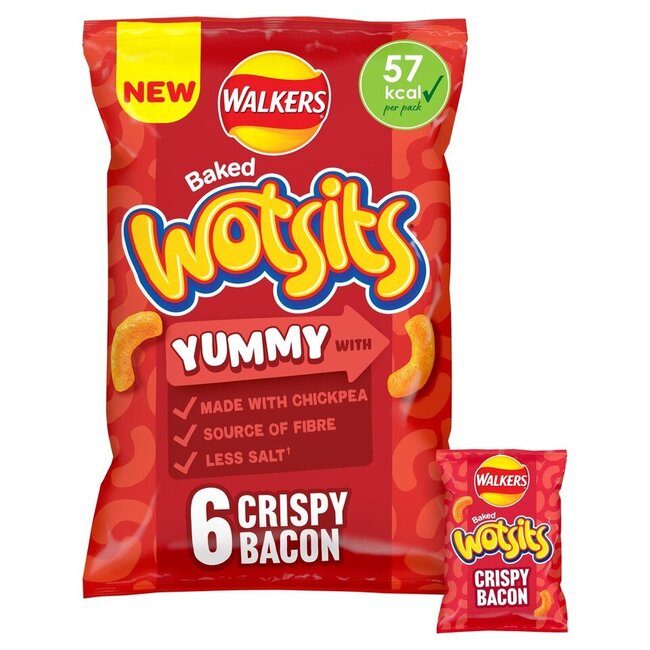 Wotsits Crispy Bacon 6pk