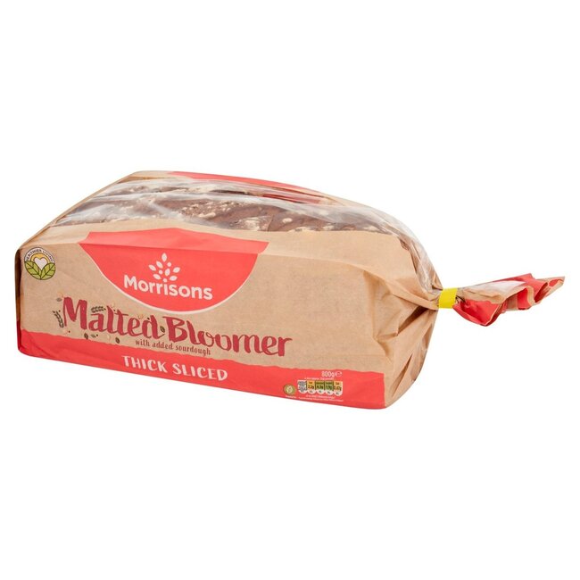 Malted Brown Thick Sliced Bloomer 800g