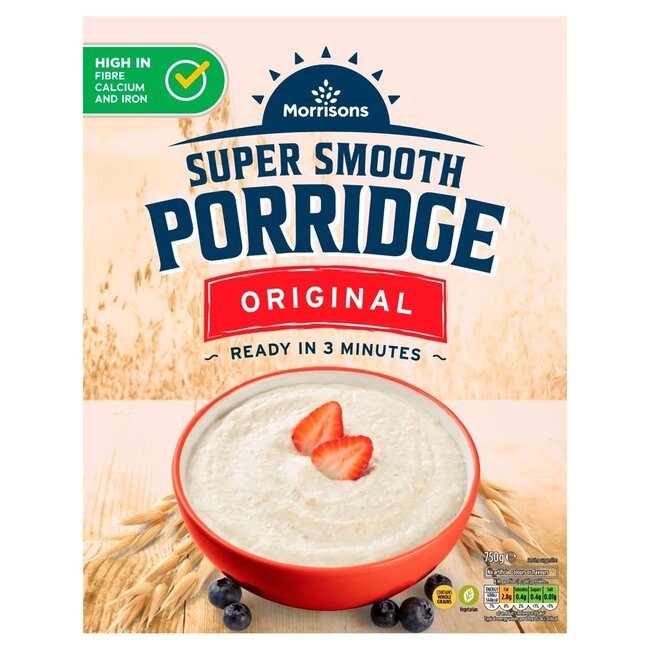 Super Smooth Porridge Original Oats 750g