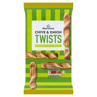 Morrisons Chive & Onion Twists 125g