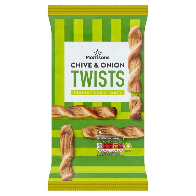 Chive & Onion Twists 125g