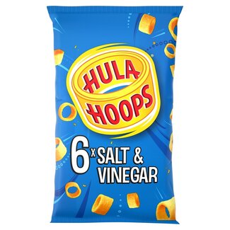 KP Hula Hoops Salt & Vinegar 6 x 24g