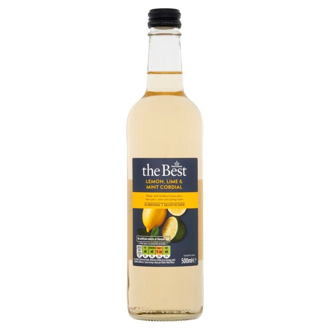 The Best Citrus Crush And Mint Cordial 500ml